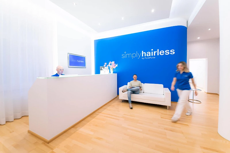 Reception of the permanent hair removal center Münster